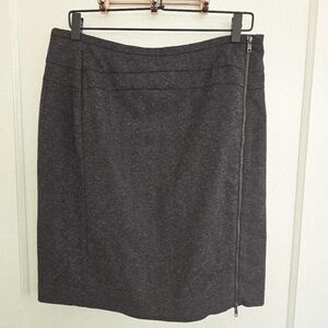 Worthington Gray Tweed Pencil Skirt Size 12